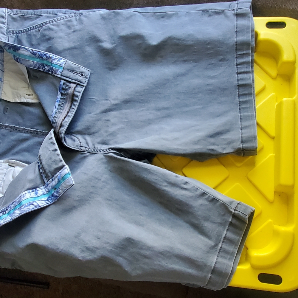Gray Casual Shorts